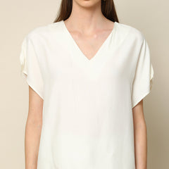 Aurora Top - Vanilla White