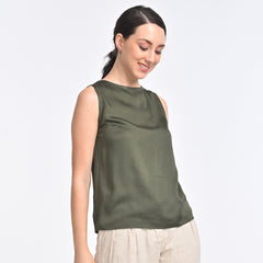 Shell Top - Olive