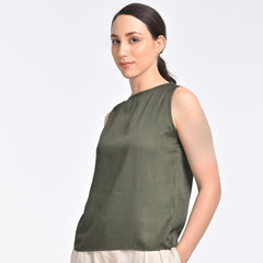 Shell Top - Olive