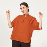 Kimono Top - Autumn Rust