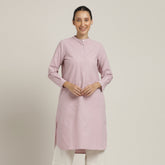 Pleated Tunic - Pastel Pink
