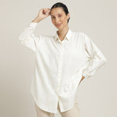 Oversized Shirt - Ecru