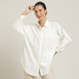 Oversized Shirt - Ecru
