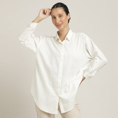 Oversized Shirt - Ecru