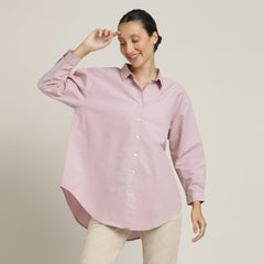 Oversized Shirt - Pastel Pink