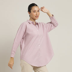 Oversized Shirt - Pastel Pink