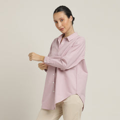 Oversized Shirt - Pastel Pink