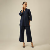 Nautica Co-ord Set Of 2 - Tunic & Pants - Navy