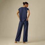Alice Co-ord Set - Navy