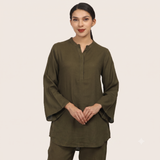 Sylvia Tunic - Olive Green
