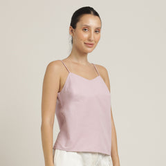 Oh Slip Top - Pastel Pink