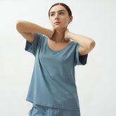 Ola Parabola T-Shirt - Citadel Blue