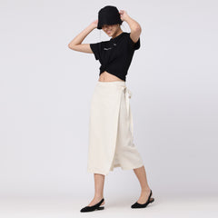 Wrap Skirt - Ecru