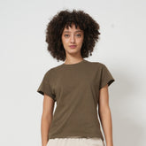 Round neck T-Shirt- Olive