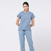 Round Neck T-shirt - Blue - Keep It Real