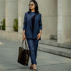 Donna 3 - Piece Blazer Suit - Navy