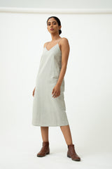 Slip Dress - Cloud Grey