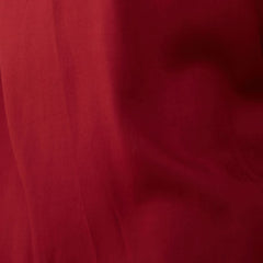 Shell V-Neck Top - Maroon