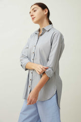 Jessica Shirt - Blue Stripe