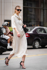 Marimoko Dress -Ecru