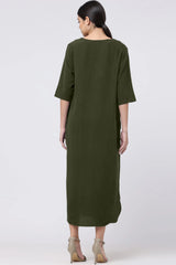 Marimoko Dress - Olive