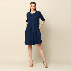 Notting Hill Dress - Navy
