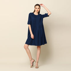 Notting Hill Dress - Navy