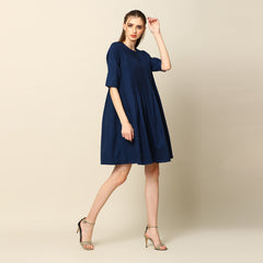 Notting Hill Dress - Navy