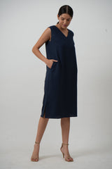 Jackie Dress - Navy Blue