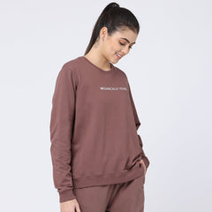 Transition Sweatshirt - Coffee - Organically Yours
