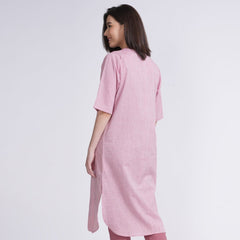 Long Overlay - Pastel Pink Check - Limited Edition