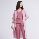 Long Overlay - Pastel Pink Check - Limited Edition