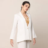 Donna Blazer - Ecru