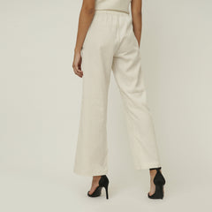 Long Leg Pants - White