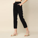 Tapered Pants - Black