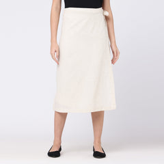 Wrap Skirt - Ecru