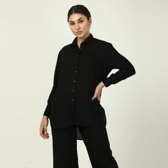 Ibiza Set Of 2 - Shirt & Pants - Black