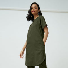 Poised Tunic - Olive