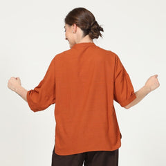 Kimono Top - Autumn Rust