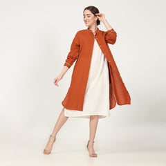 Jackie Set of 2 > Autumn Rust & Ecru