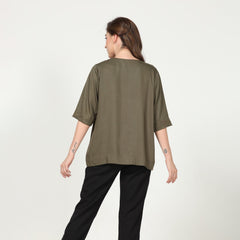 Diana Set of 2 - Olive Green & Black