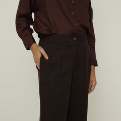 Long Leg Pants - Coffee