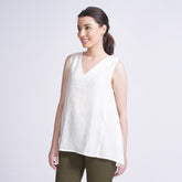 Ivy A-Line Tunic - Ecru