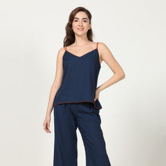 Dakota Set of 3 - Autumn Rust & Navy With Contrast Edging - Limited Edition