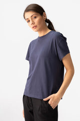 Round Neck T-Shirt - Navy