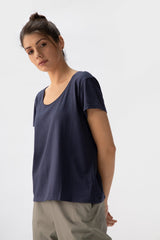 Ola Parabola T-Shirt - Navy