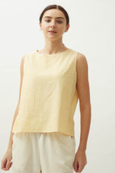 Shell Top - Sunshine Yellow