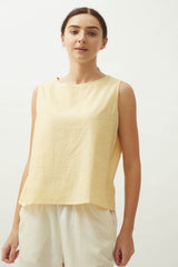 Shell Top - Sunshine Yellow