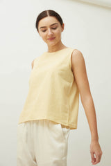 Shell Top - Sunshine Yellow