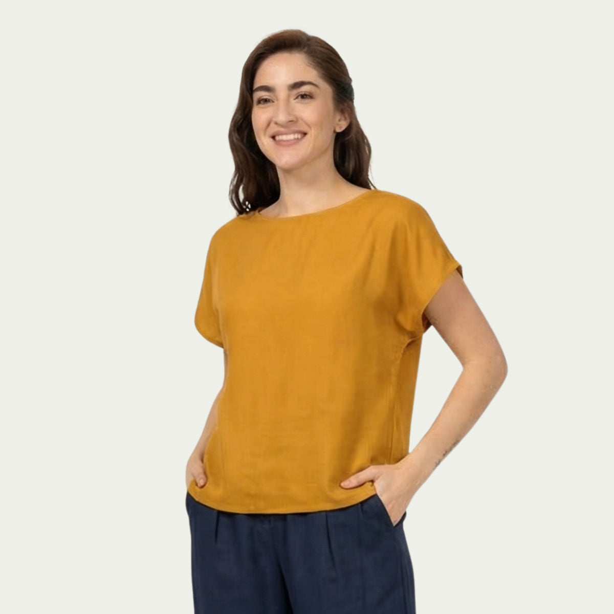 Work-Tee - Mustard